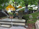 Shrine near the statue