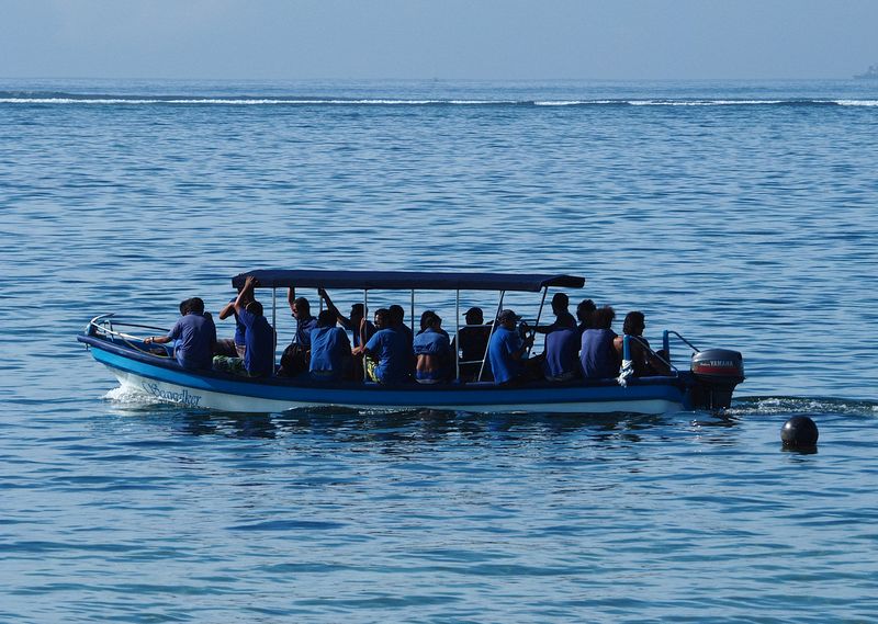 Water taxi for workers