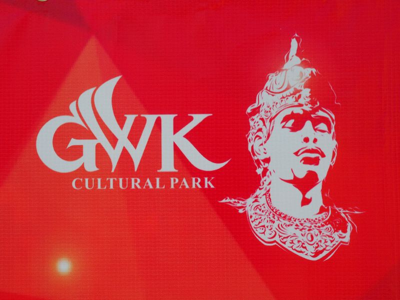 We arrive at the Garuda Wisnu Kencana (GWK) cultural park