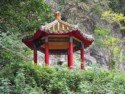 A red pavilion