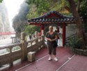 Linda at the shrine