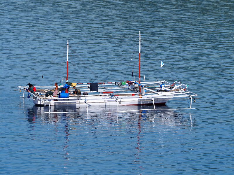 A local fishing boat