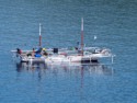 A local fishing boat