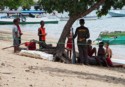 Local kids on the beach