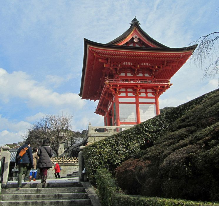 Another view of the West gate