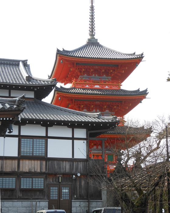 Three-storied pagoda