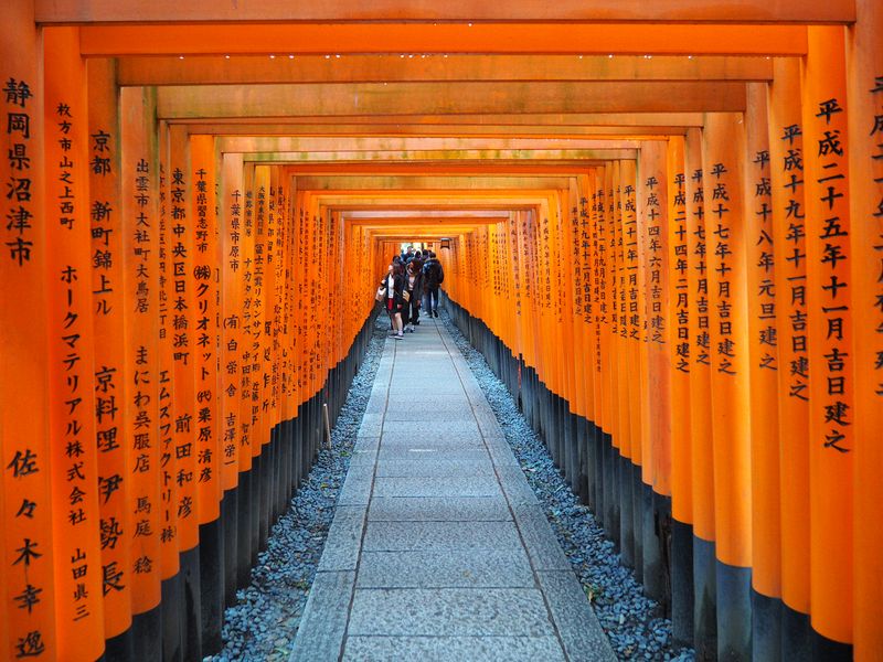 Then thousands of torii