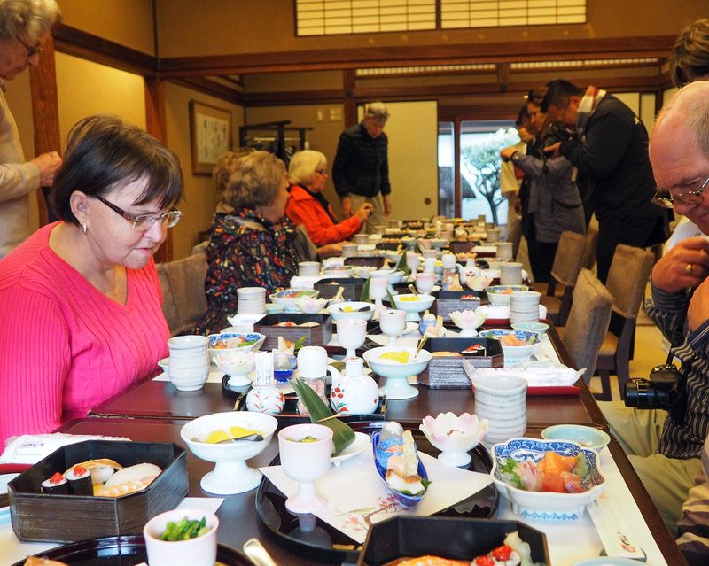 We stop for a Japanese lunch