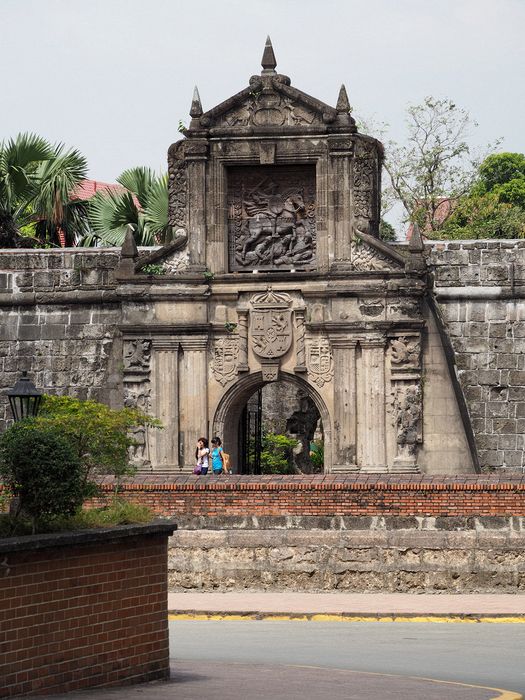 Entrance to Fort Santiago from 1571