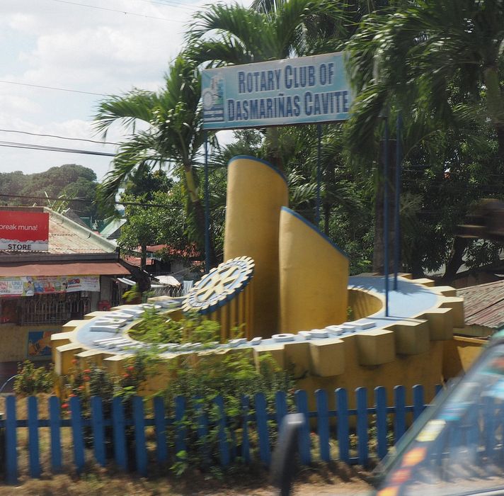 Fancy Rotary Club sign