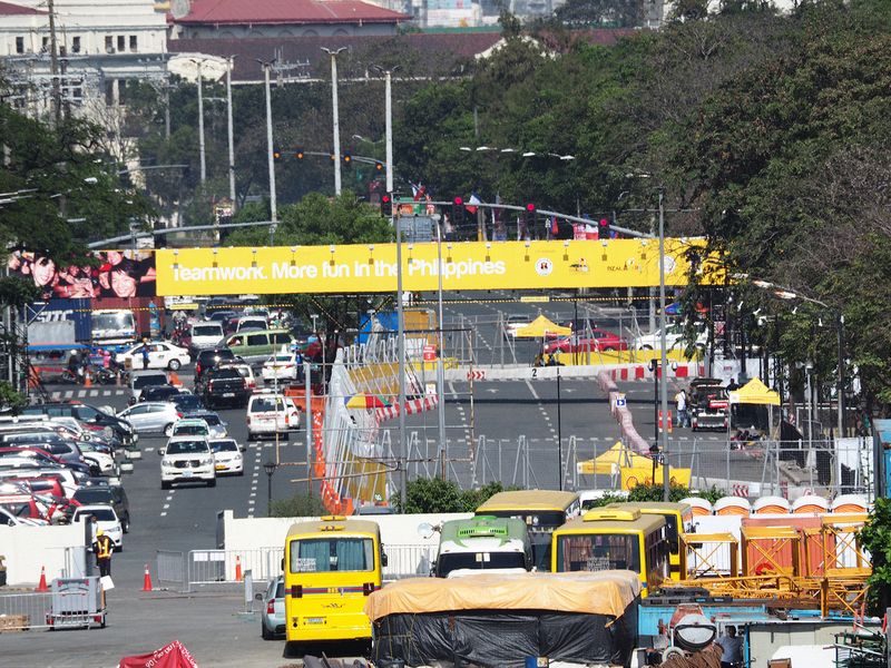 Marathon course