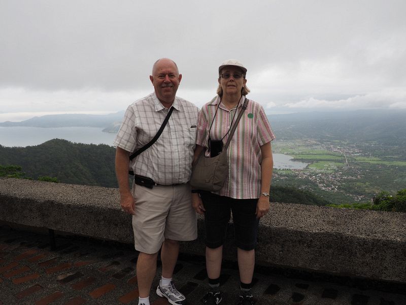 Pete and June at Tagaytay