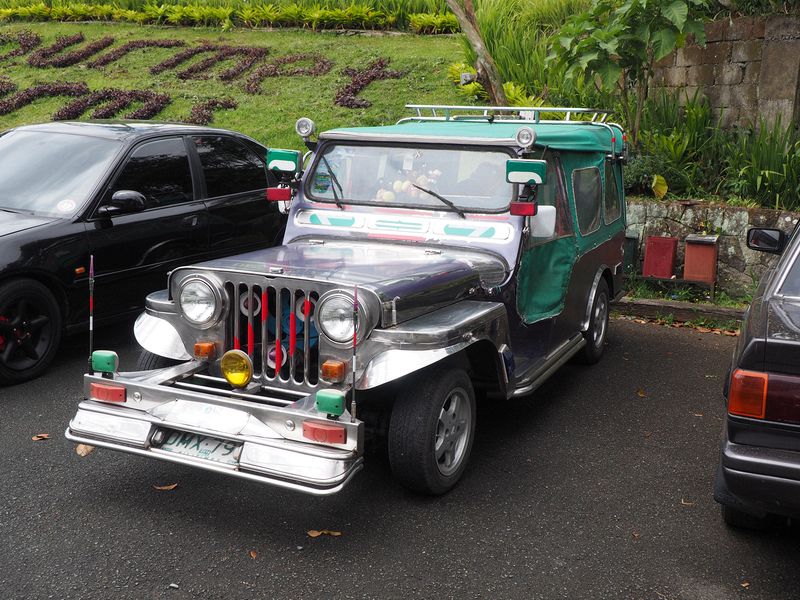 Silver jeep