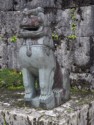 A lion guards the gate