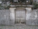 The stone gate of the Sonohiya Utaki Shrine