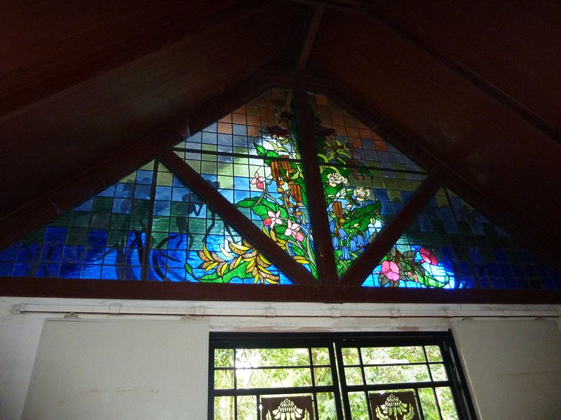 Stained glass in the museum