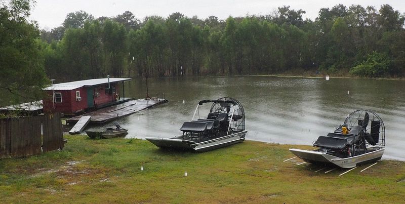 A couple of airboats