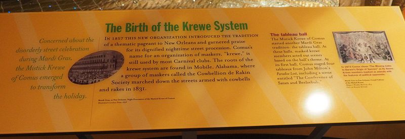 How the Krewe System started for Mardi Gras