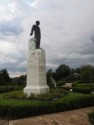 Statue of Huey P Long facing the Capital Building