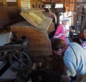 An 1884 steam powered cotton gin