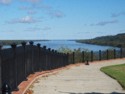 A walkway on the Natchez bluffs