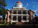 The front of the Longwood Mansion from 1858