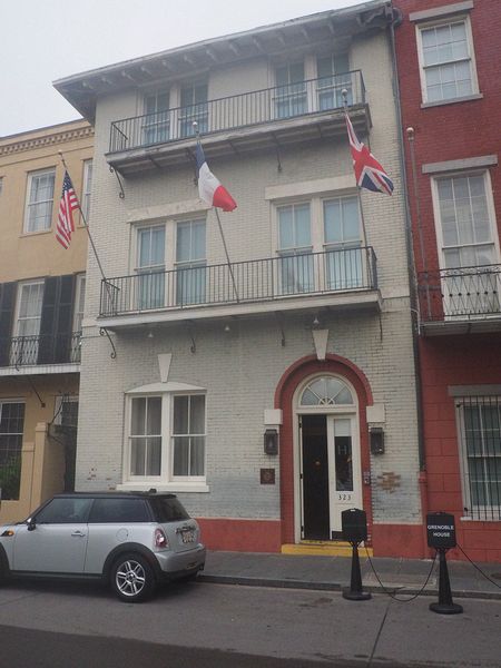 Our hotel in the French Quarter