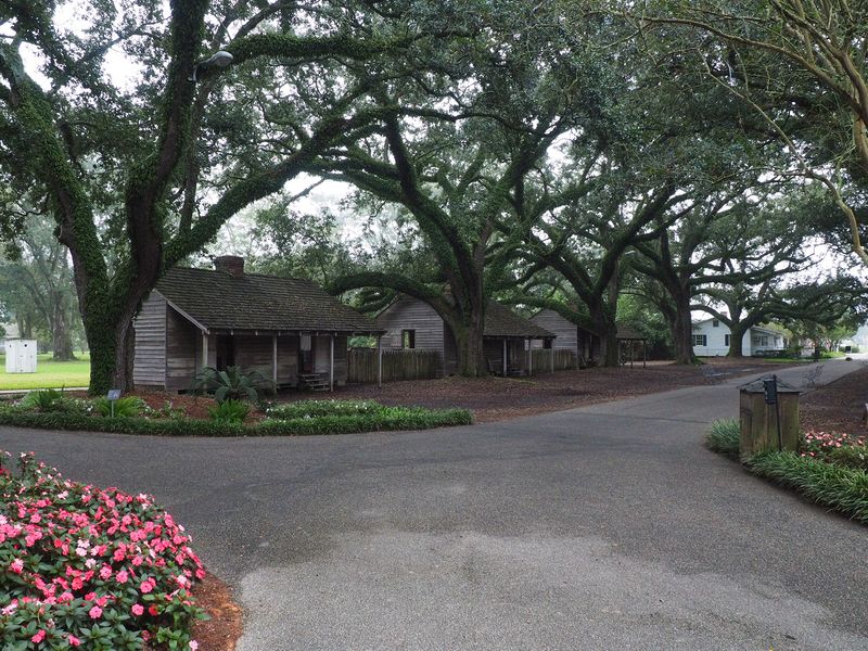 Slave cabins