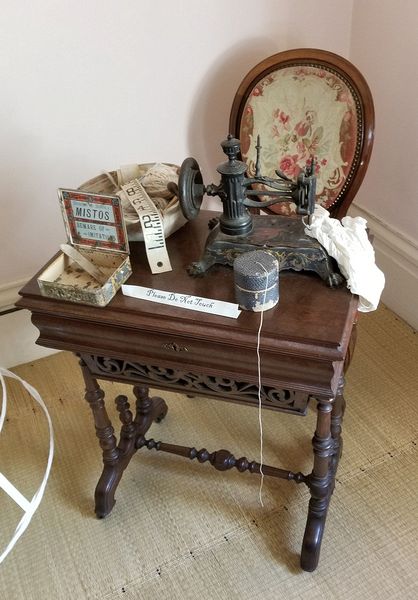 An old sewing machine