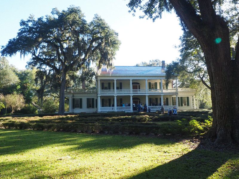 The Rosedown plantation house