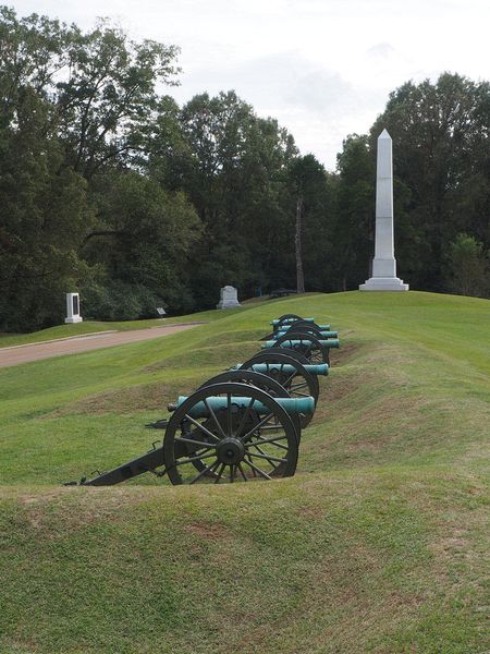 A cannon battery