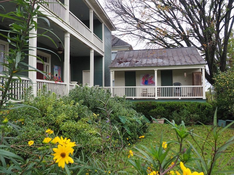 Former slave quarters for the house