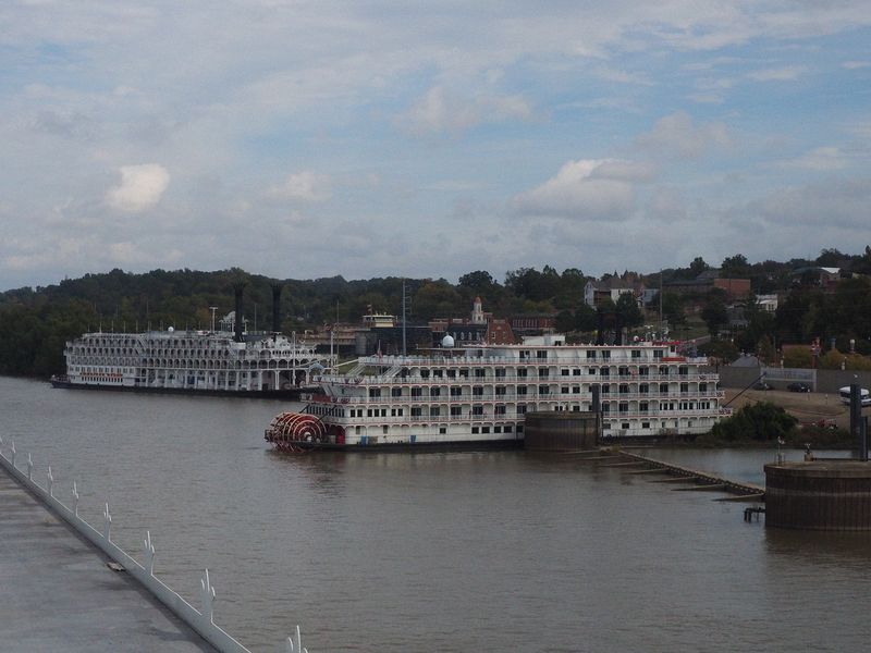 The American Queen and the Queen of the Mississippi are already here