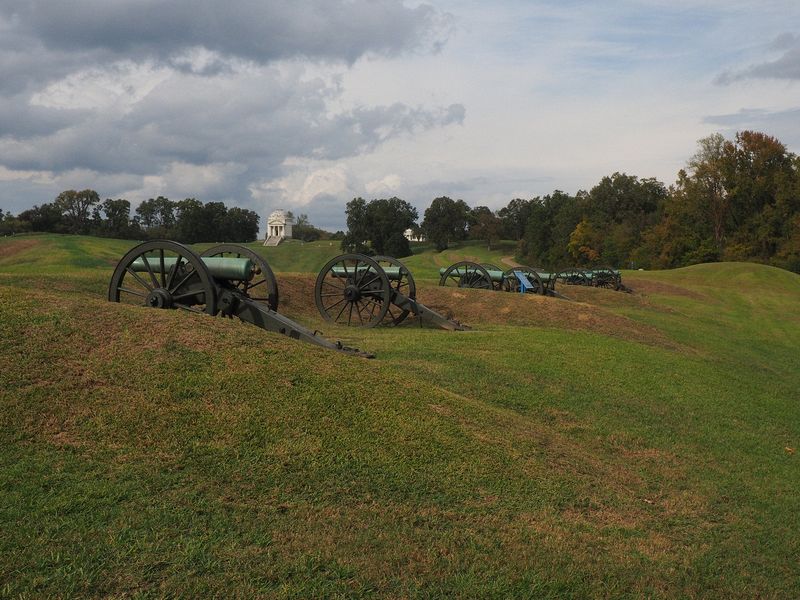 We are in the Vicksburg National Miltary Park