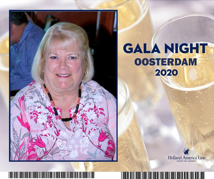 Linda at Gala night 2