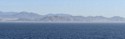 That's Cabo San Lucas in the distance