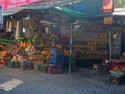 A roadside fruit market