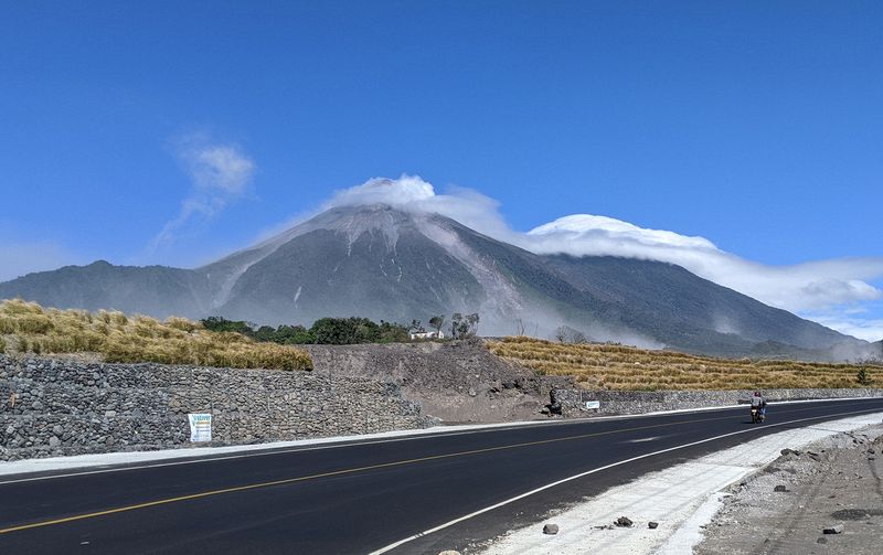 In 2018, the Volcan de Fuego eruption destroyed the village that used to be here