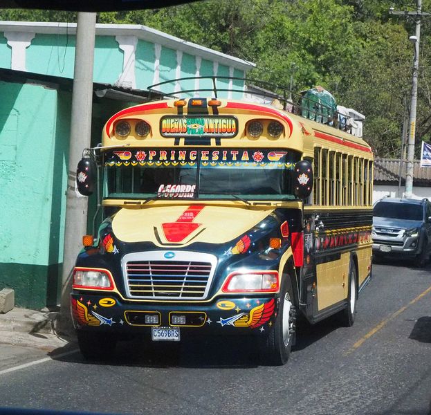 They call these chicken buses