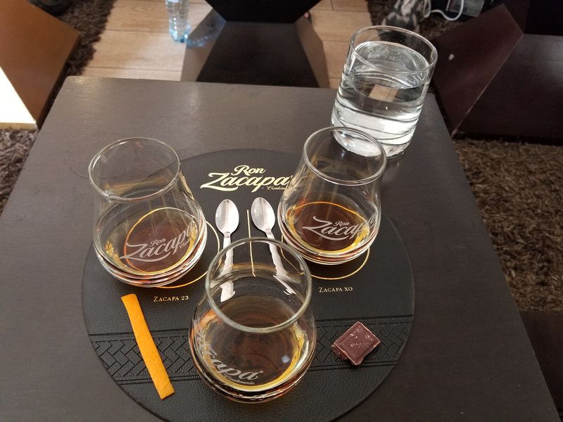 We stop for some rum tasting