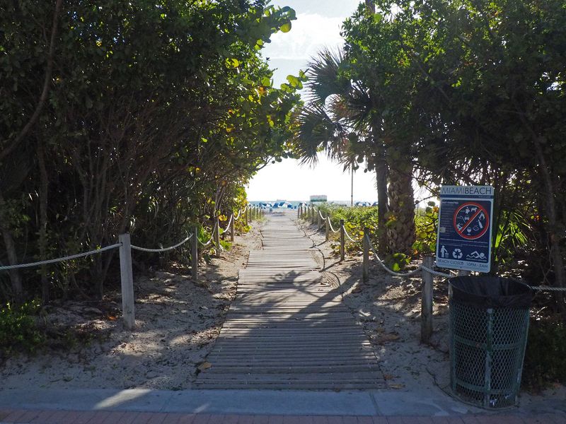 Walkway to the beach