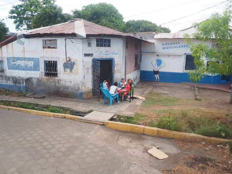 A Corinto meat market