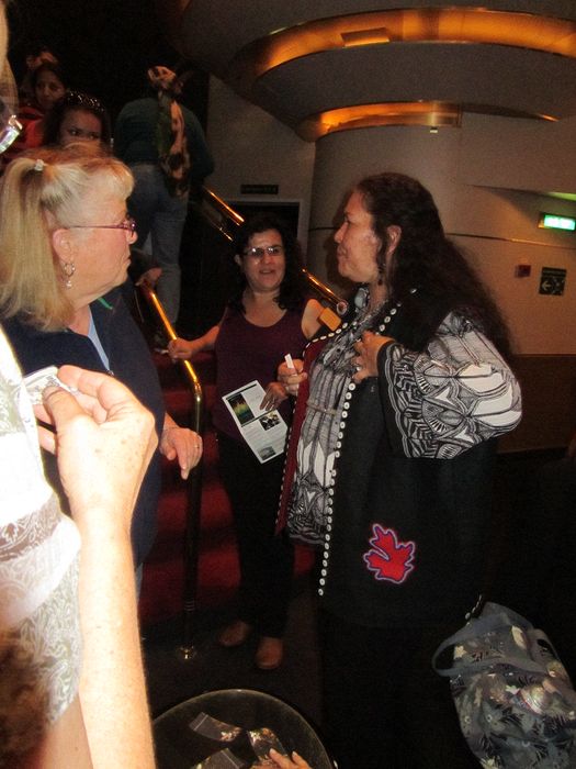 Local Native American on board the ship as a cultural interpreter