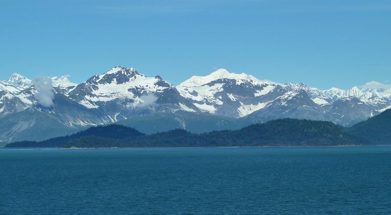 More snow covered mountains