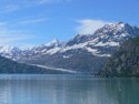 We approach the Marjorie Glacier