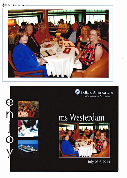 Colleen, Livingston, Linda, Peter, Eloise, and June at our table in the dining room