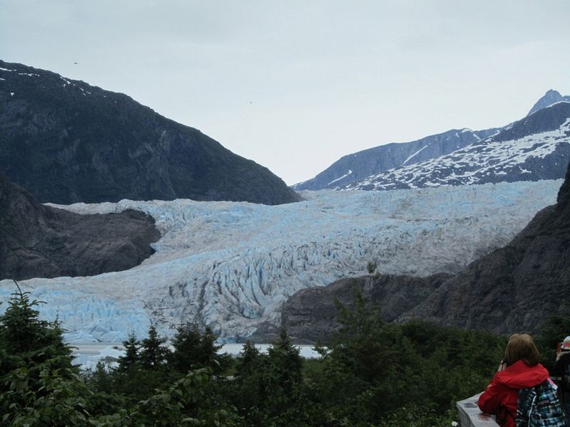 The Mendenhall Glacier