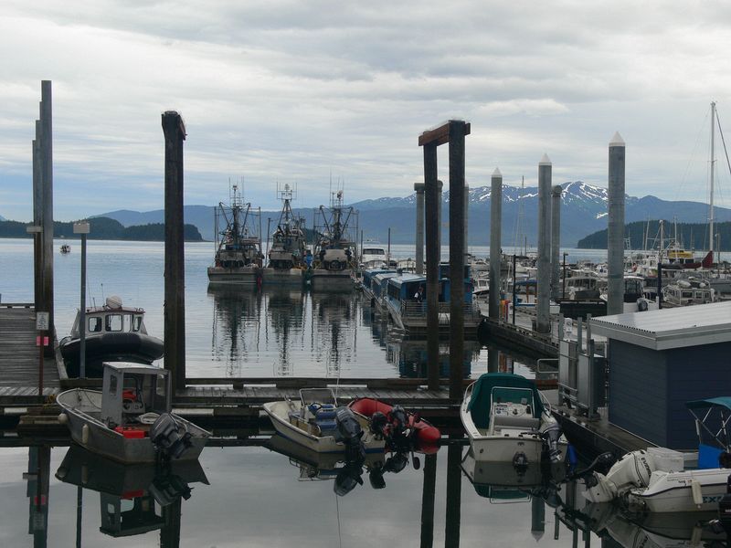 Fishing boats at Auke Bay