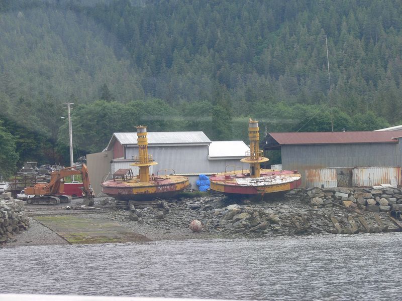 Beached buoys