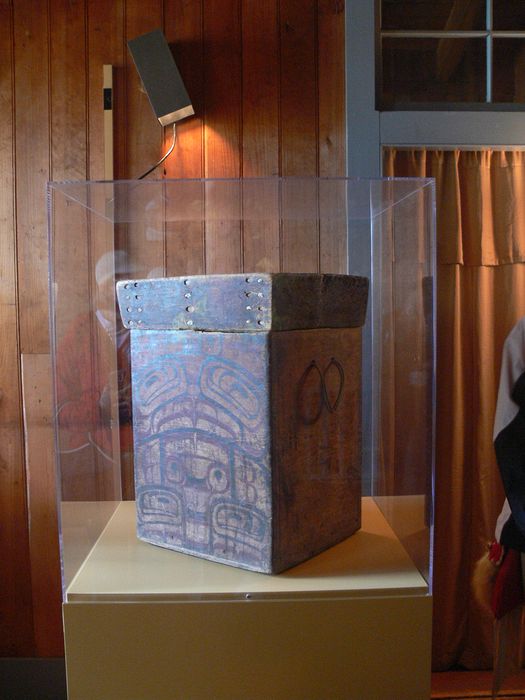 This bentwood box would have held fish oil